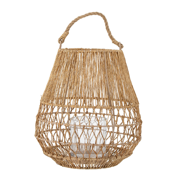 Bloomingville Ramona Lanterne m/Glas, Natur, Jute