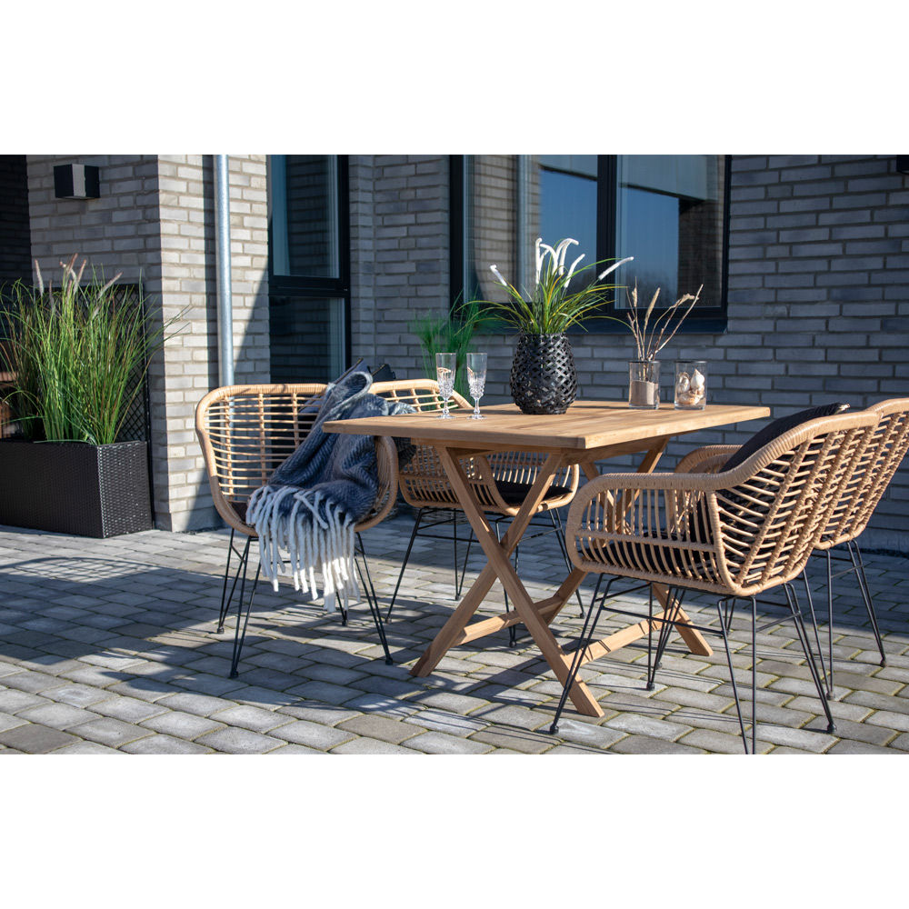 House Nordic Oviedo Teak Spisebord