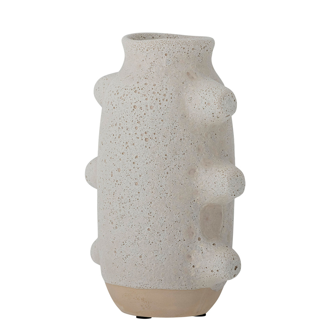 Bloomingville Birka Vase, Hvid, Keramik