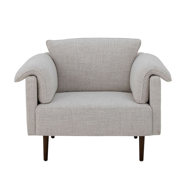 Bloomingville Chesham Loungestol, Hvid, Polyester