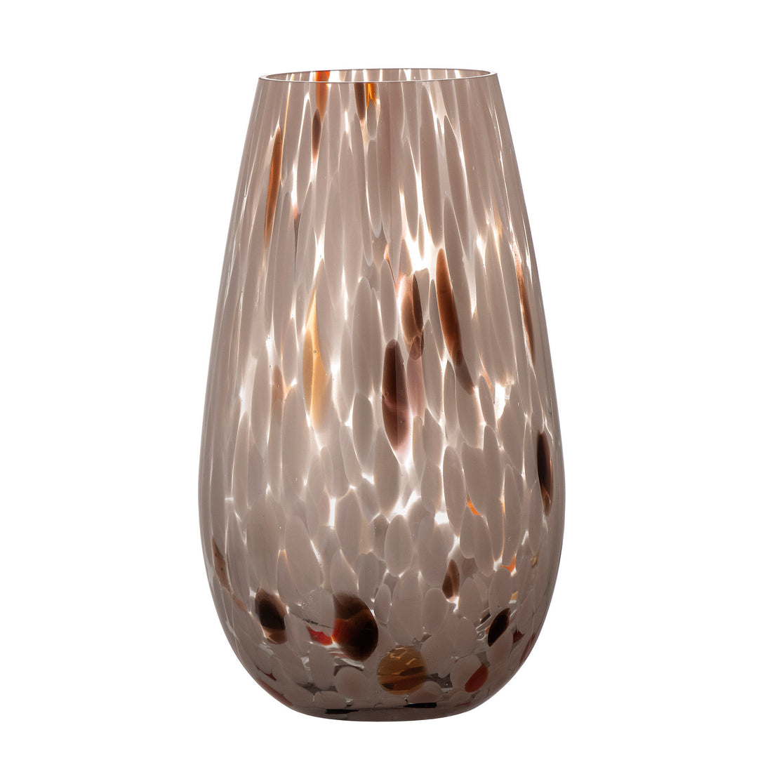 Bloomingville Vase - Artem - Brun Glas