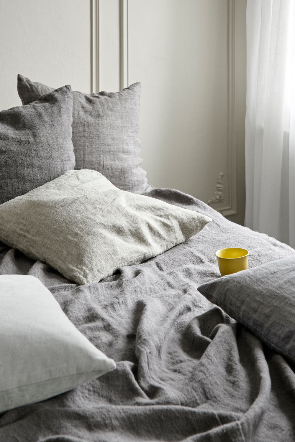 Cozy Living Luxury - Pudebetræk Koksgrå Toner 50x50 cm
