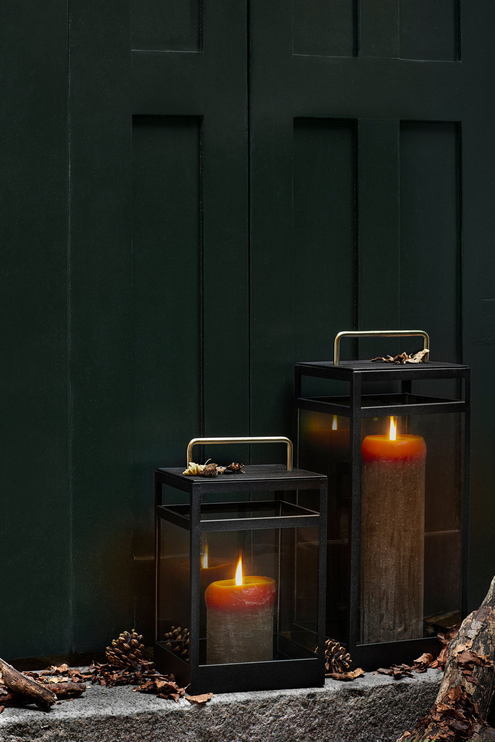 Cozy Living Pure Nordic Lantern BLACK - M