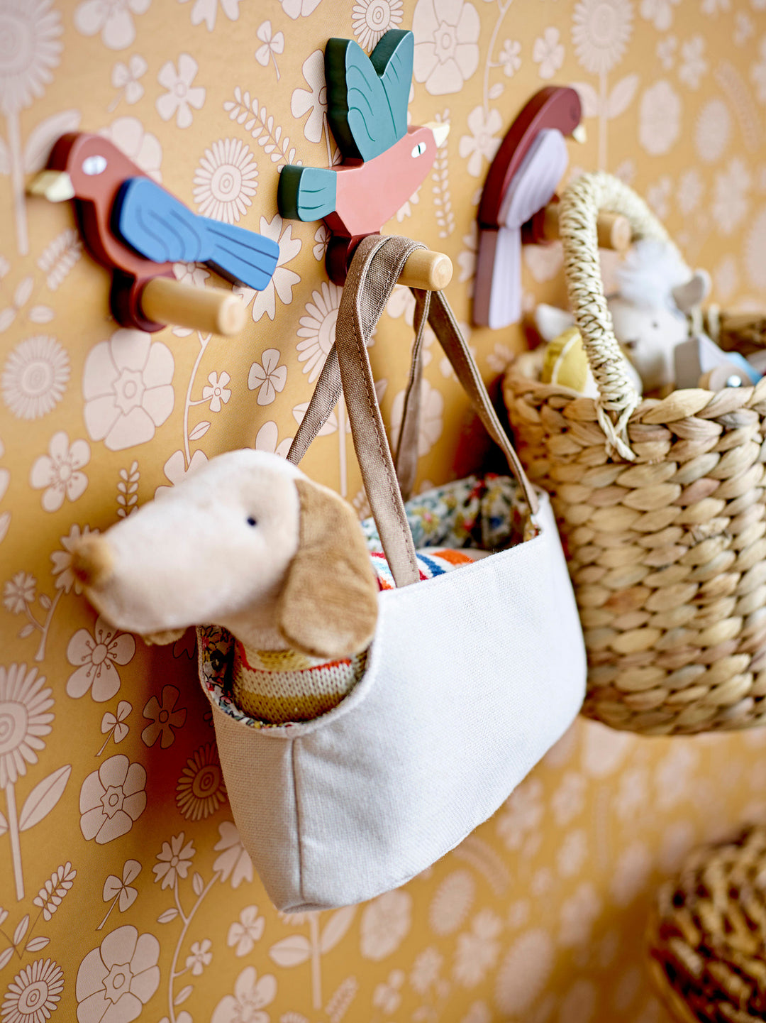 Bloomingville MINI Lewi Knag, Brun, FSC®100%, MDF