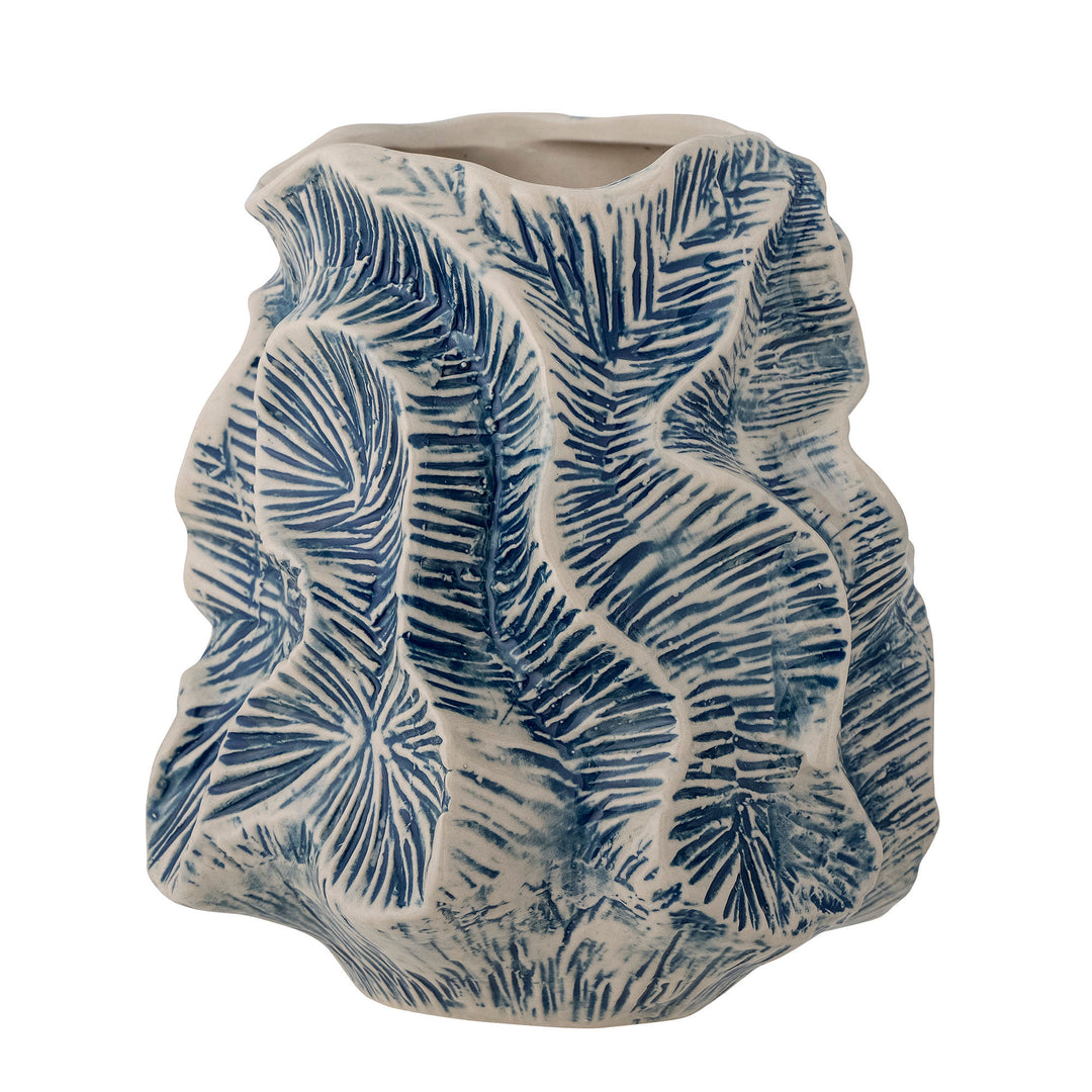 Creative Collection Vase - Guxi - Blå Stentøj