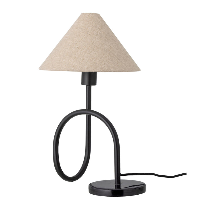 Bloomingville Emaline Bordlampe, Sort, Marmor