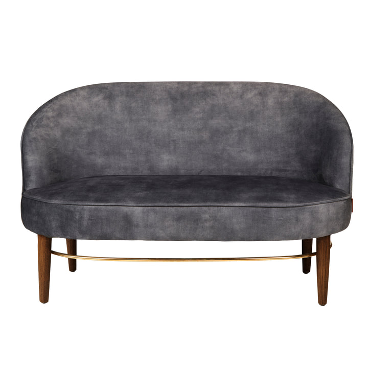 Cozy Living Club Lounge Mini Couch Lux - COAL