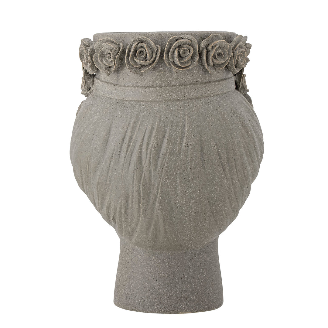 Bloomingville Vase - Akira - Grå Stentøj H30 cm