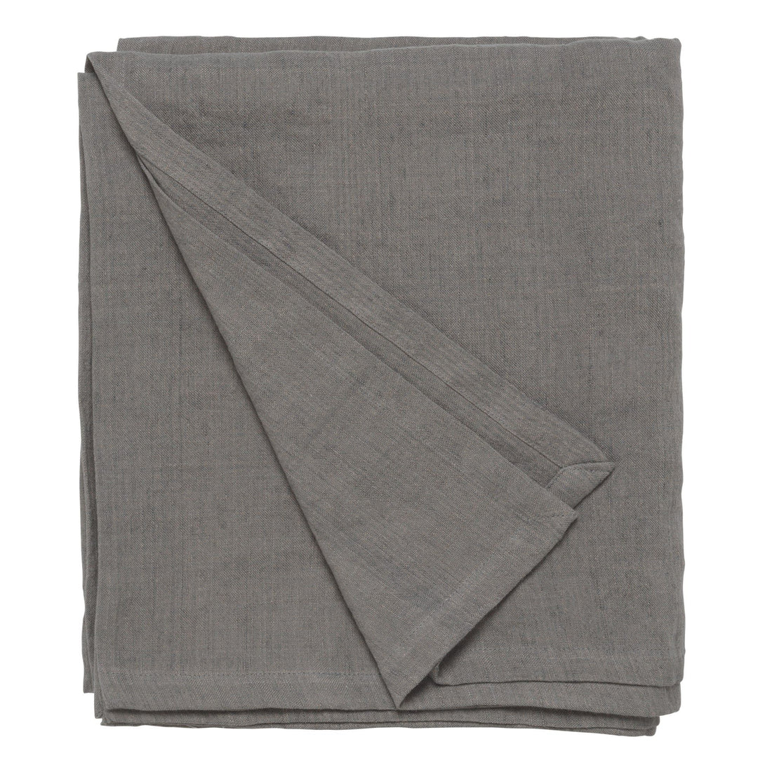 Cozy Living Tracey Tablecloth - CHARCOAL -L