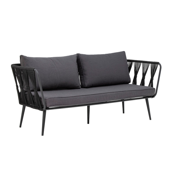 Bloomingville Pavone Sofa, Sort, Metal