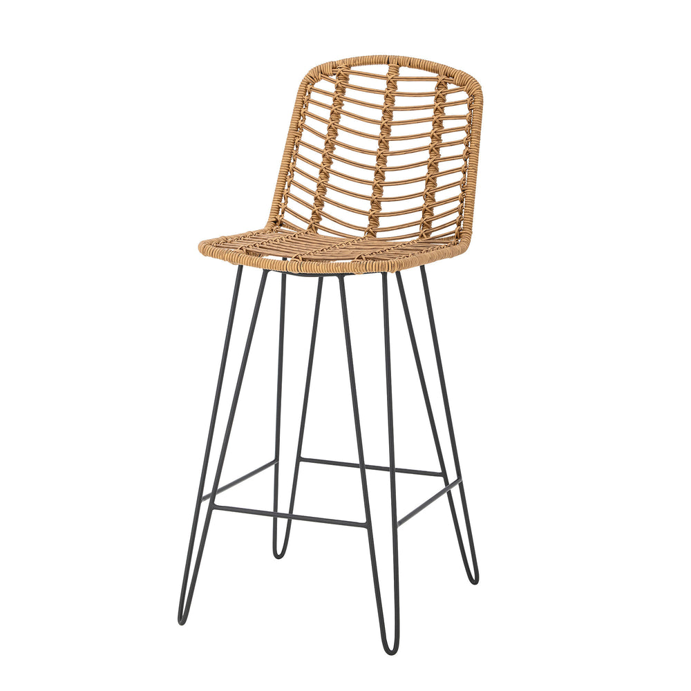 Bloomingville Vargas Barstol, Natur, Polyrattan
