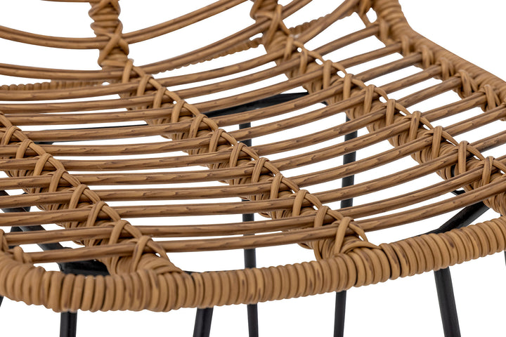 Bloomingville Vargas Barstol, Natur, Polyrattan